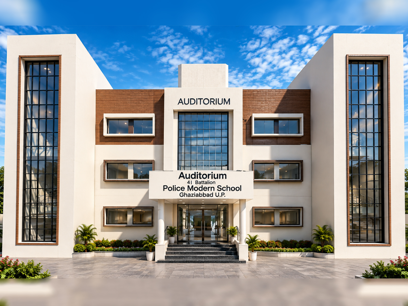 Uppan Auditorium proposed architectural visualization