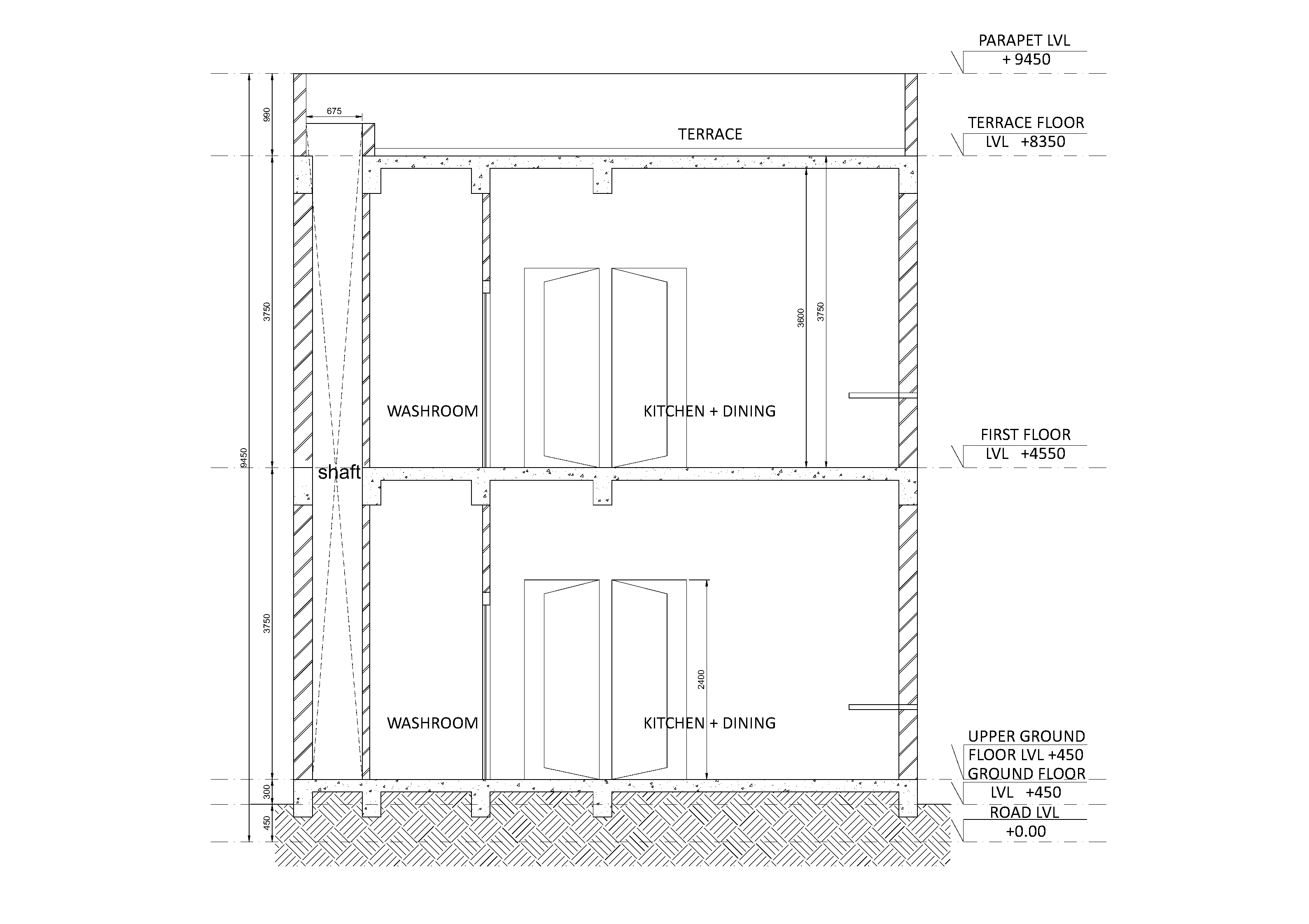 Villa One Section YY